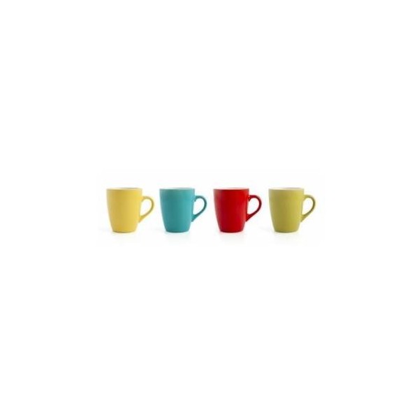 TAZA DESAYUNO C/ASA 33CL MUG HABITAT COLOR SURTIDO