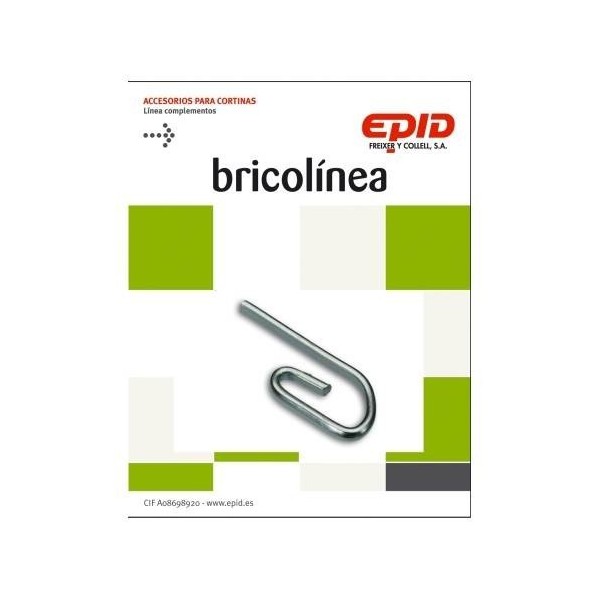 GARFIO CORTINA SIMPLE CINC EPID 36 PZ