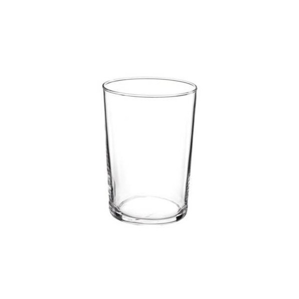 VASO MESA CAÑA 09CL LISA BORMIOLI 6 PZ