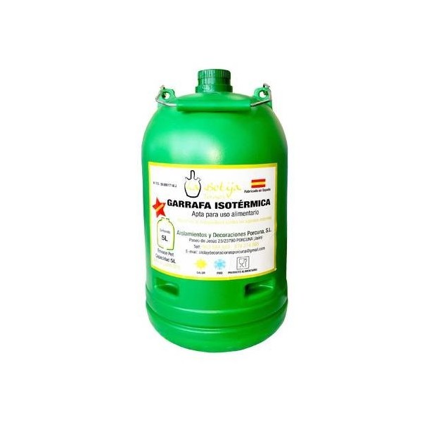 RGX GARRAFA ISOTERMICA 5LTS USO ALIMENTARIO