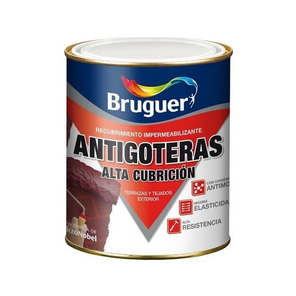 PINTURA ANTIGOTERAS 750 ML BL MATE ALTA CUBRI. BRU