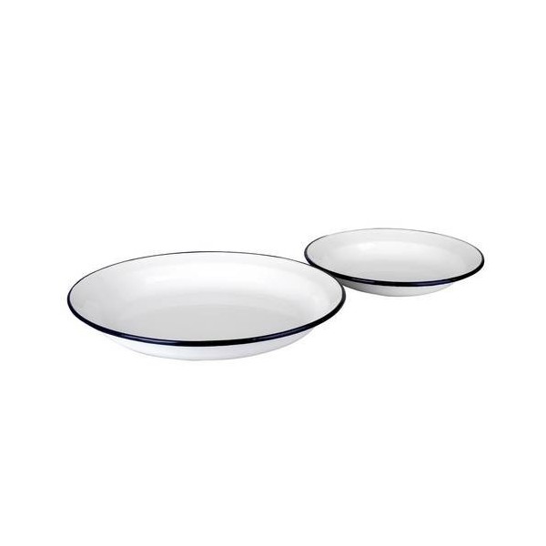 PLATO MESA HONDO 24CM BL A/ESM IBILI