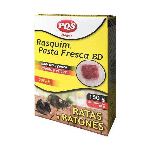 IBYSTOP "RASQUIM" RATICIDA PASTA FRESCA 150GRS.