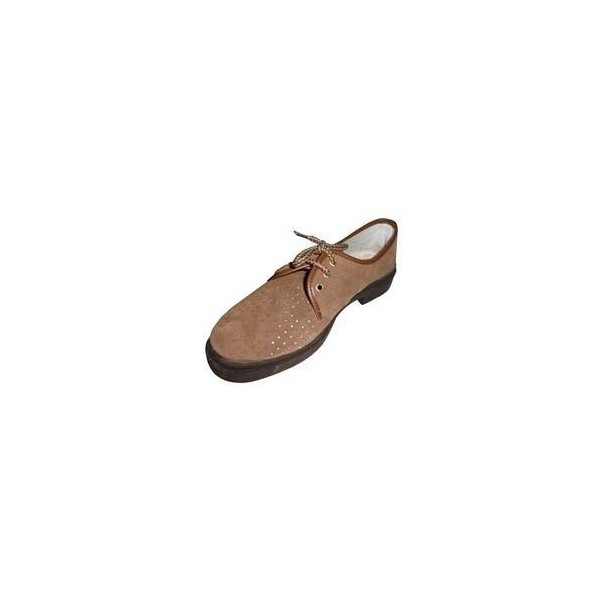 ZAPATO SERRAJE R.0057 T39 ARENA F/VERANO S/NEGRO