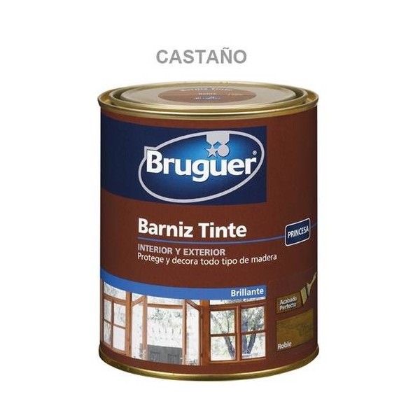 BARNIZ MAD BRI. 250 ML CASTA INT/EXT SINT. BRUGUER