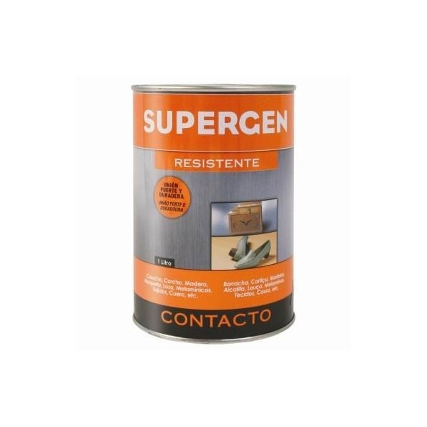 PEGAMENTO CONTACTO 1 LT BOTE SUPERGEN