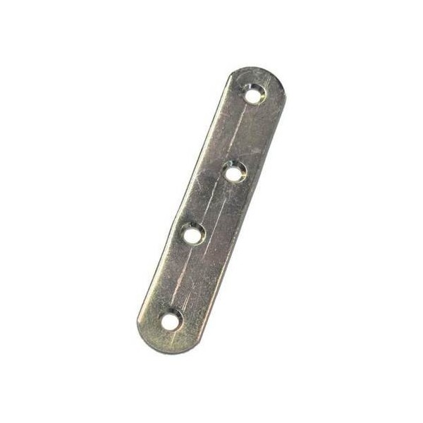 PLACA ENSAMBLE 40X16MM RECTO MICEL ACERO BICROMAT.