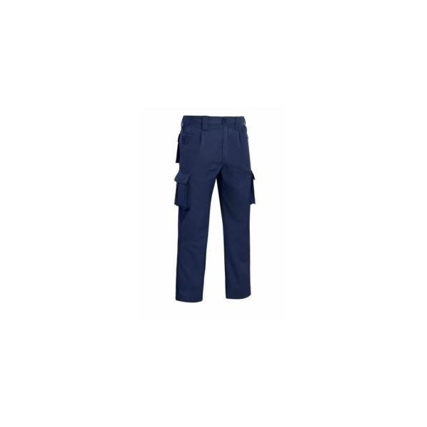 PANTALON TRABAJO T48 ELAST. TERGAL AZ/MAR L9000 ML