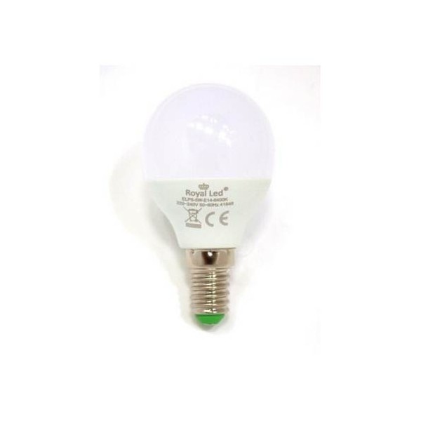 LAMPARA ILUMIN LED ESF. E14 5W 500LM 3000K ROYAL L