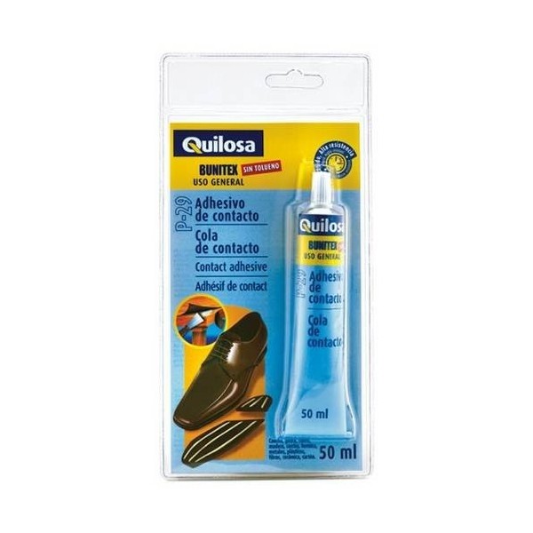 ADHESIVO CONTACTO 50 ML BUNITEX P-29 TUBO QUILOSA