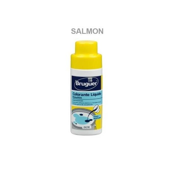 TINTE CONCENTRADO AL AGUA 50 ML SALMON EMULTIN BRU