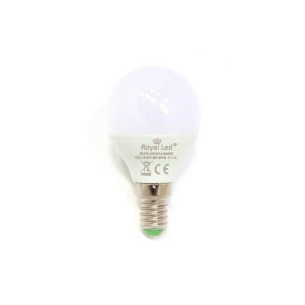 LAMPARA ILUMIN LED ESF. E14 5W 500LM 6400K ROYAL L