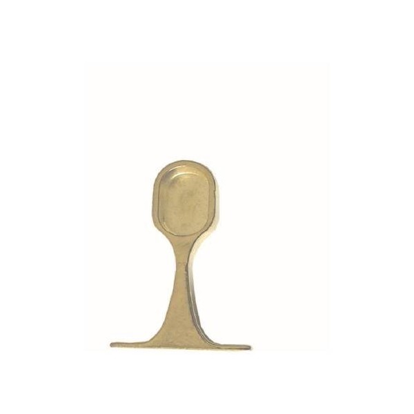 SOPORTE BARRA ARM. 25X15MM LATERAL AC NIQ OVAL CE