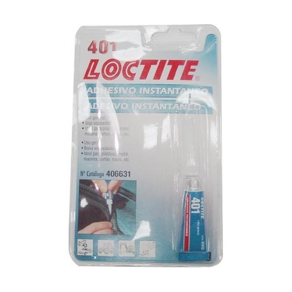 ADHESIVO INSTANTANEO 3 GR LOCTITE 401 LOCTITE