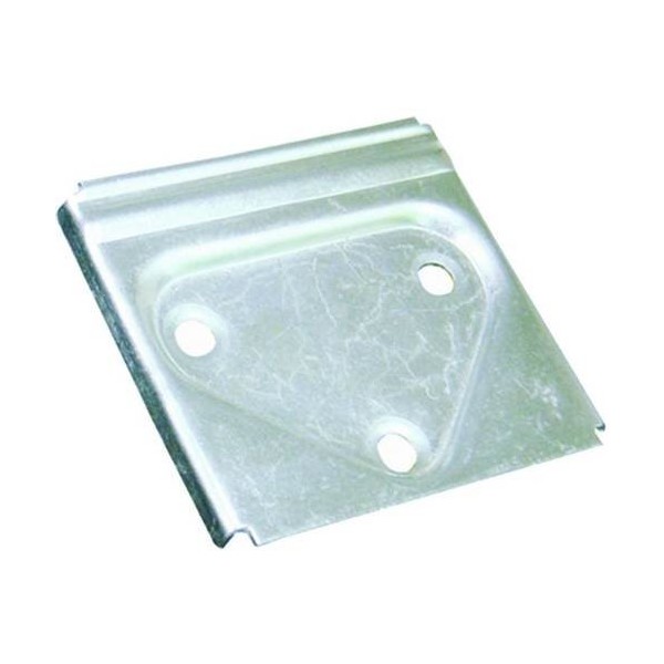 PLACA COLGADOR 50X50MM ACERO CINC MICEL