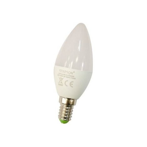 LAMPARA ILUMIN LED ESF. E14 7W 700LM 6400K STARSON