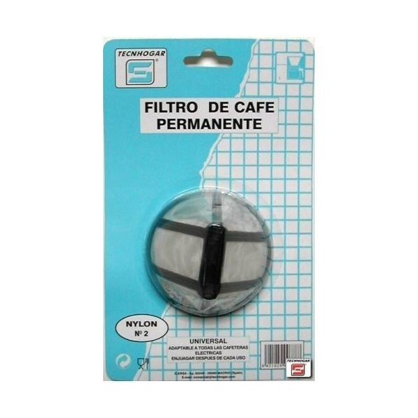 FILTRO CAFE PERMAN. 1X2 PAPEL TECNHOGAR