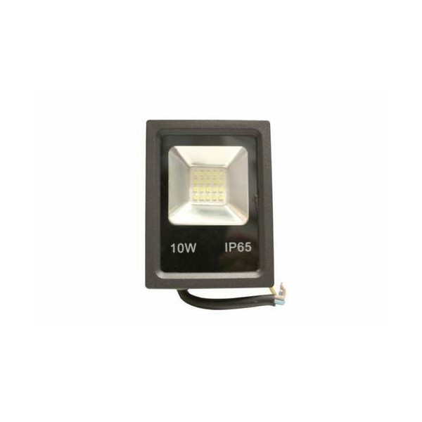 PROYECTOR LED PLANO 10W IP65 700LM 6000K MET NE NI