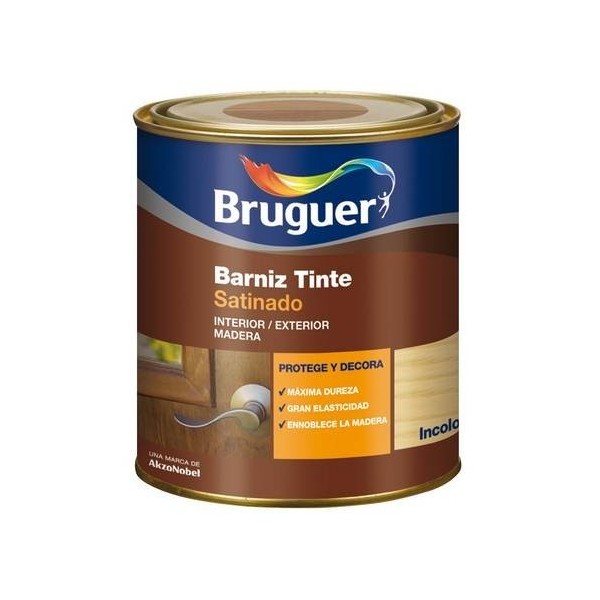 BARNIZ MAD SAT. 250 ML INC. INT/EXT SINT. BRUGUER