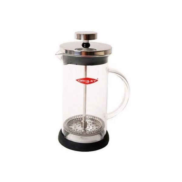 CAFETERA EMBOLO 06TZ-600ML CRISTAL BORISILICATO OR