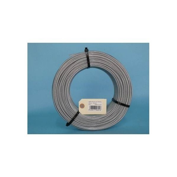 CABLE ACERO GALV 6X7+1 04MM RECUBIERTO PVC CURSOL