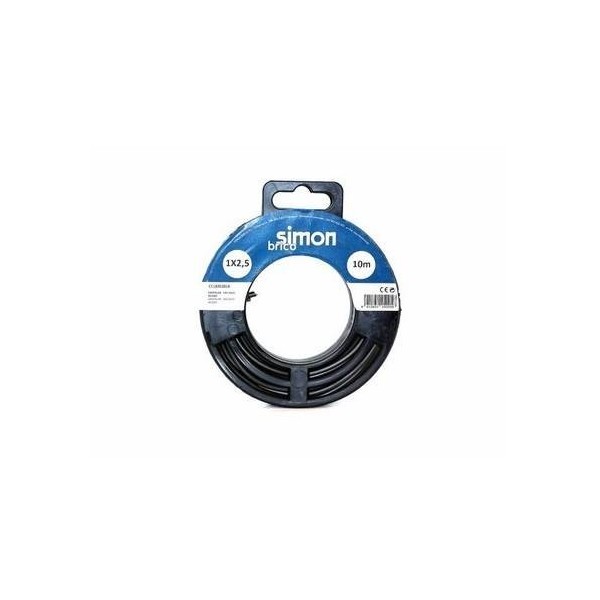 CABLE ELEC 1X2,5  10MT HILO FLEXIBLE SIMON B NE H0