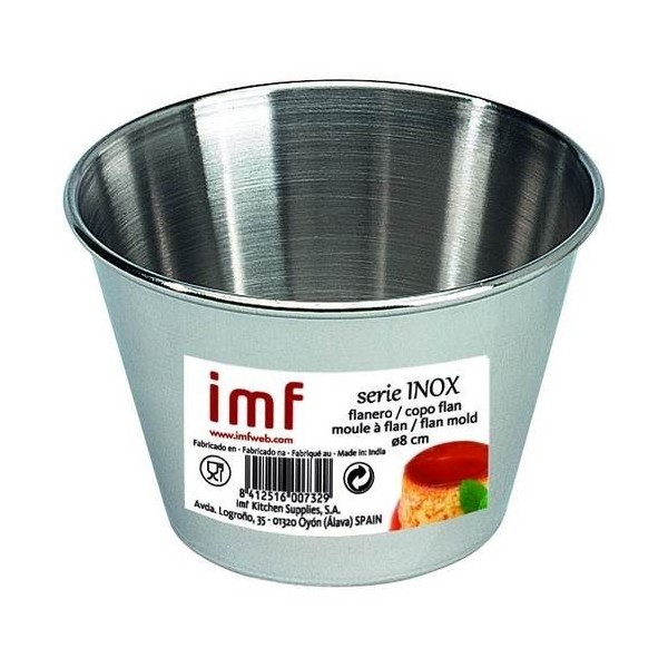 FLANERO RESPOST LISO 08CM INOX IMF