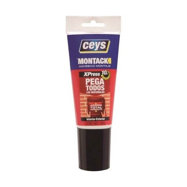 ADHESIVO MONTAJE 170 ML MONTACK EXPRESS TUBO CEYS