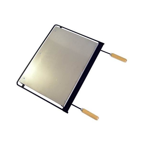 PLANCHA BARBACOA 68X41CM INOX EL ZORRO