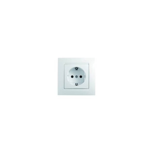 BASE ENCHUFE ELEC SCHUKO TT EMPOTRAR BL SERIE 15 F