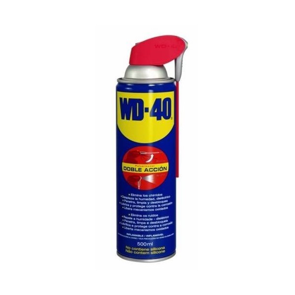 WD40 LUBRICANTE  500ML DOBLE ACCION