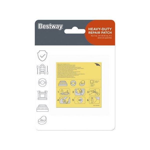 PARCHE REPARACION PISCINA BESTWAY EXTERIOR 62068