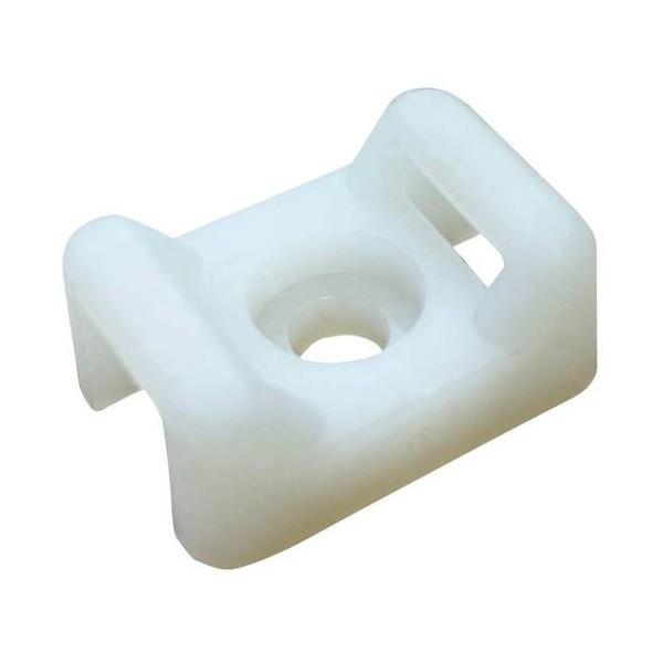 FT SOPORTE ATOR. PARA BRIDA BLANCO15X10 Ø7MM 100UD