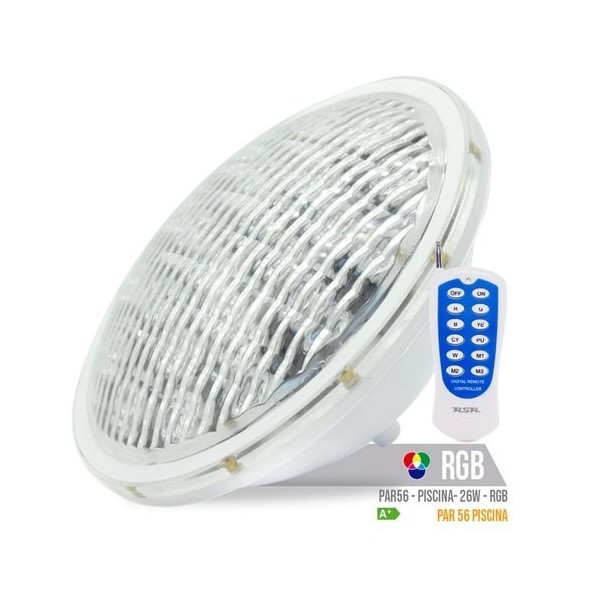 BOMBILLA LED RGB PAR 56 18W