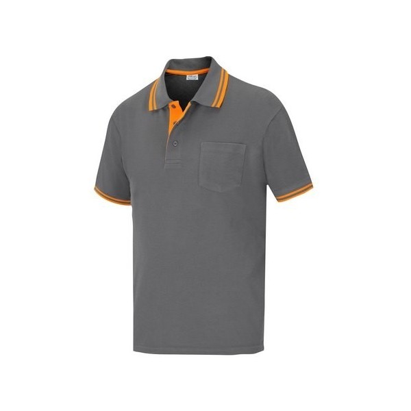 POLO TRABAJO XXL GR/NAR 65% PO